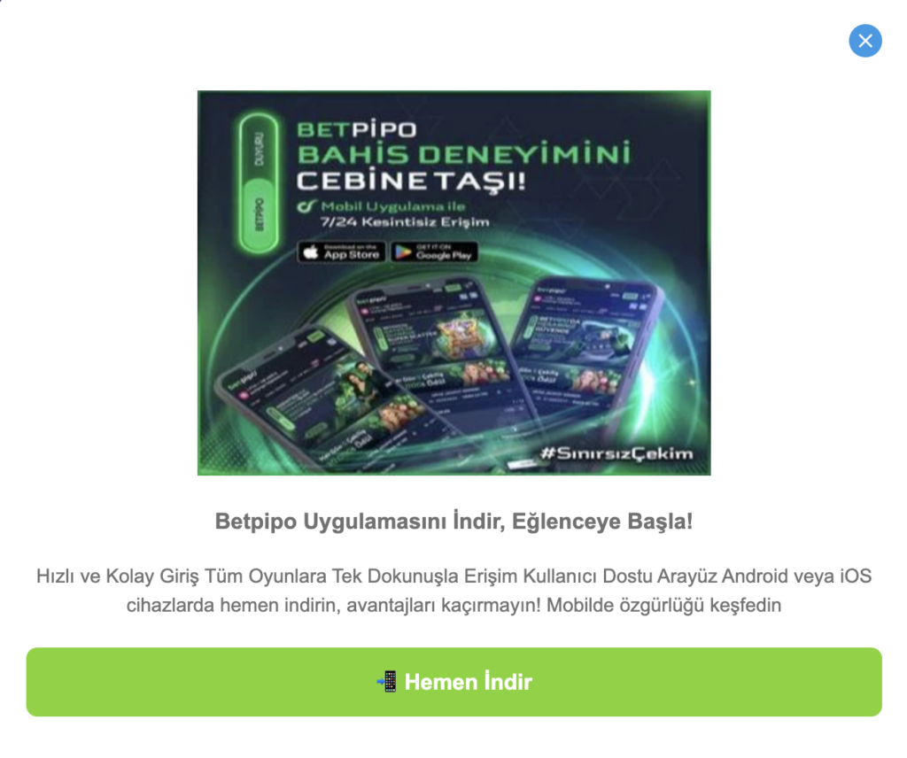 Betpipo kolay erişim Betpipo kolay erişim